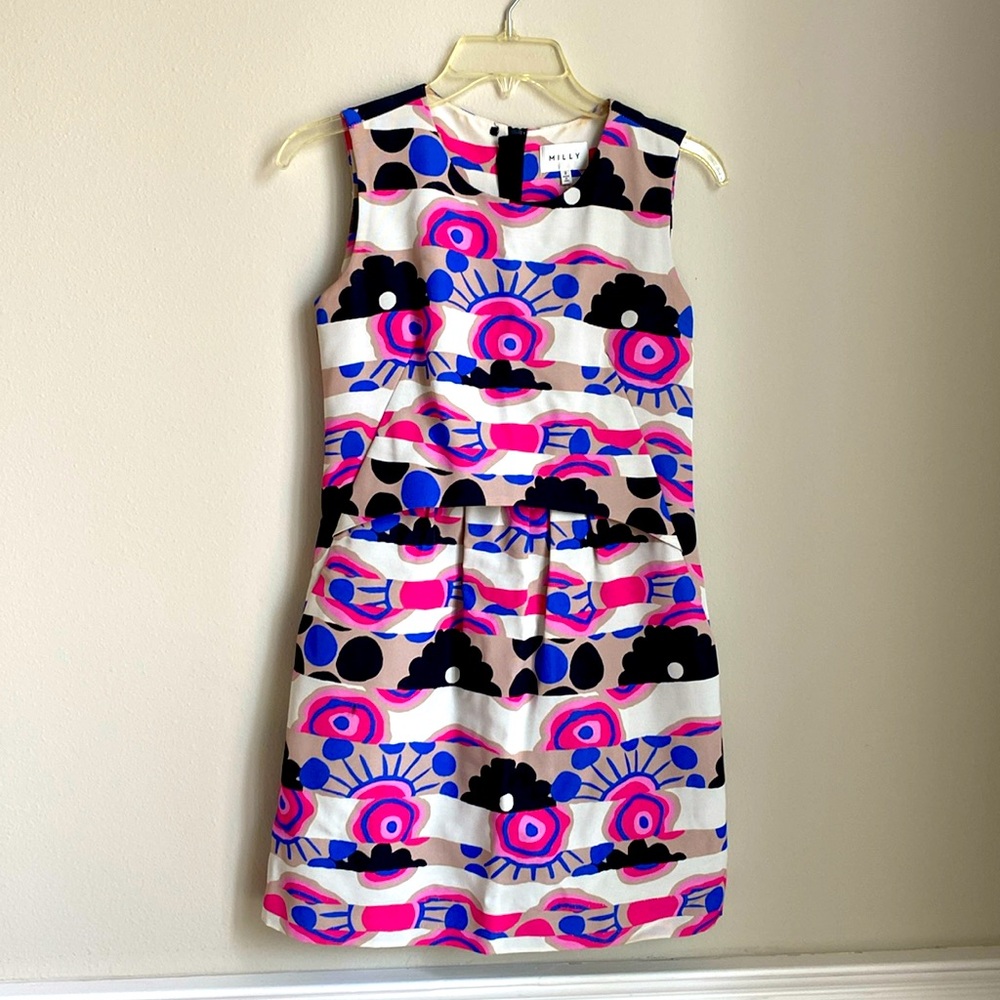 Milly Women's‎ Mini Dress - Pink, Blue, Black, White